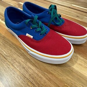 Vans Sneakers in Red and Blue